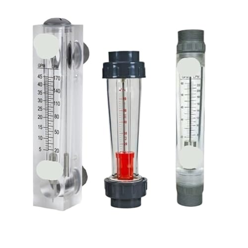 Débitmètre d'eau liquide plastique 4 pouces débitmètre à flotteur pour pipeline 20-120m³/H