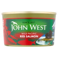 John West Salmón rojo 213g x 6