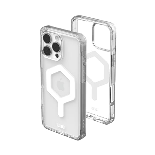 URBAN ARMOR GEAR UAG – Coque Plyo conçue pour iPhone 16 Pro Max – Compatible avec Le Chargement MagSafe – Coque de Protection Robuste, Fine, Anti-jaunissement, Transparente, résistante aux Chocs, de