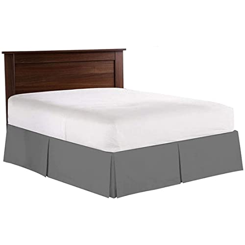 Capeta de Falda de la Cama 38.98x74.80 Pulgadas Estilo Simple de Cama Plisado Polvo de la rufa de Ropa de Suave Hoja de Cenefa para Estilo de decoración