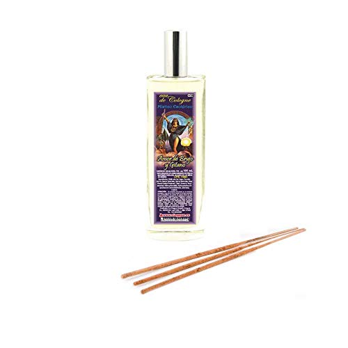 PACK AGUA DE COLONIA AMOR BRUJO Y GITANO 100ML + 3 VARILLAS DE...