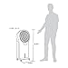 Luma Comfort Portable Evaporative Air Cooler with Fan & Humidifier, Indoor Tower Fan, EC111B