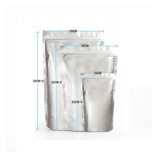 Bolsas de almacenamiento reutilizables de papel de aluminio para evitar comida estropeada 3