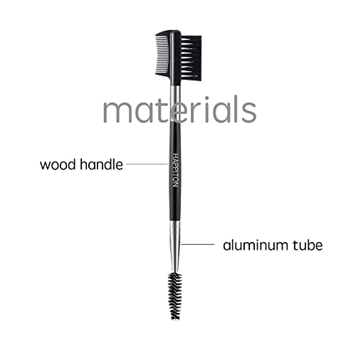 Eyebrow Eyelash Shaper Eyelash Comb Eyebrow Brush 3-in-1 Multifunction for Separating Lashes Eliminating Mascara Clumps and Grooming and Shaping Brows-1 Piece Black - Image 5