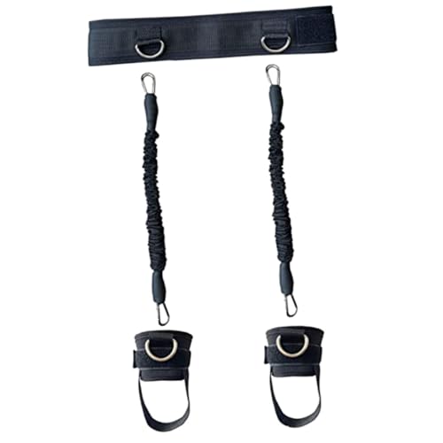 POPETPOP 1 Juego De Accesorios De Entrenamiento De Rebote Fortalecedor De Tobillo Máquina De Remo Bandas De Ejercicio Agarre De Cable Soportes De Muñeca para Tríceps Manijas De
