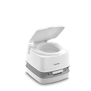 Thetford 92814 Porta Potti 345 Portable Toilet, White-Grey 330 x 383 x 427 mm