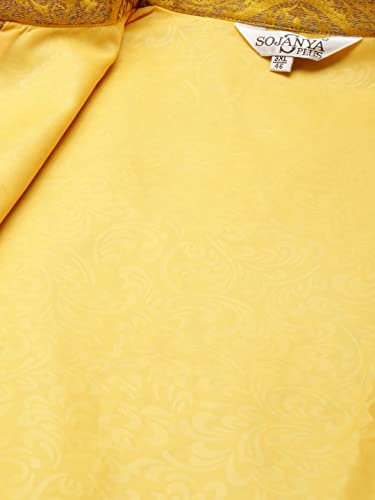 Image of SOJANYA Men Kurta Pyjama With Nehru Jacket