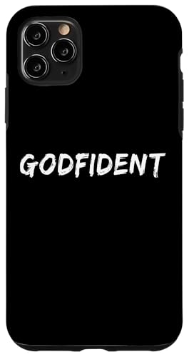 Godfident �N���X�`���� �M�� �_�ւ̐M�� �@������ �X�}�z�P�[�X iPhone 11 Pro Max �p