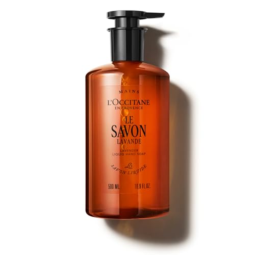 L'OCCITANE - Savon Liquide Lavande - 500 ml - Tous types de peau - Fabriqué en France