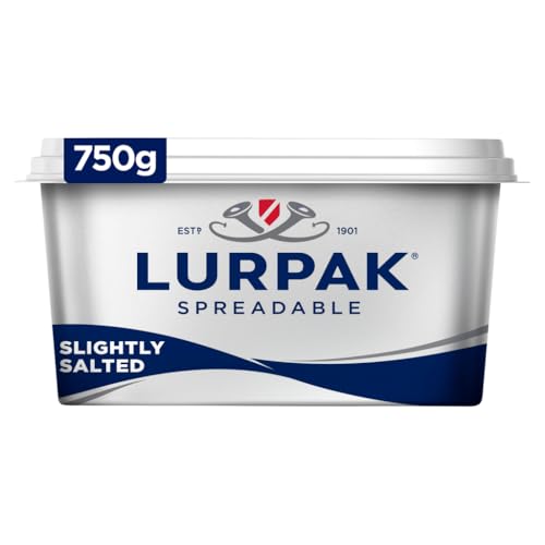 Lurpak Slightly Salted Spreadable Blend of Butter and Rapeseed Oil 750 g