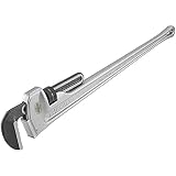 Las llaves de tubo de 48 pulgadas (1200 mm) son ideales para diámetros de tubo de 3 a 5 pulgadas (80 a 125 mm) con una capacidad para tubos de hasta 6 pulgadas (150 mm)