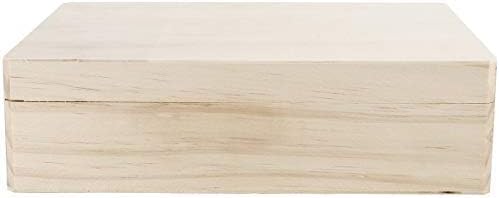 Darice 9157-69 Unfinished Wooden, 3.4 x 9.2 x 12 inches, Natural