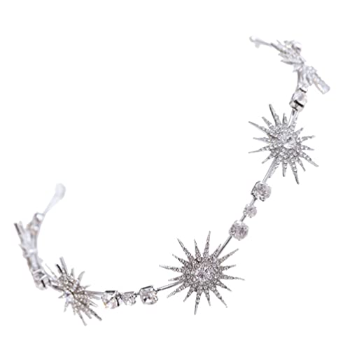 2Pcs Star Design Bridal Crystal Wedding Waist Applique Wedding Party Dress Rhinestone Belts for Bride and Bridesmaid3