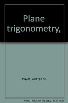 Hardcover Plane trigonometry, Book