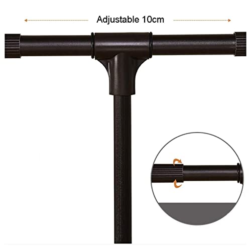 Cintre de garde-robe télescopique à largeur réglable LWX
