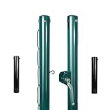 Aoneky Round Tennis Post (Green Style)