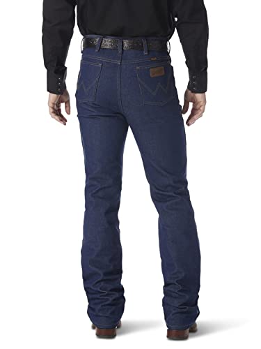 Wrangler Men's Cowboy Cut Slim Fit Traditional Bootcut Jeans3