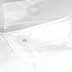 iDesign 12470EU PVC-Freies Hochwertiges Peva-Duschvorhangfutter, 83 x 0,254 x 183 cm, transparent, Vinyl