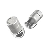 AZLA POM1000 II Silver ポム栓 [音質優先 ライブ用耳栓] 密閉/開放モード切替特許機構搭載 コンサート フェス クラブ DJ 工事 聴覚保護 イヤーピース付替式 XELASTEC II/Foamax付属 首掛け用ストラップ/アルミケース/ポーチ付属 イヤープラグ 【AZL-POM1000-II-SLV】