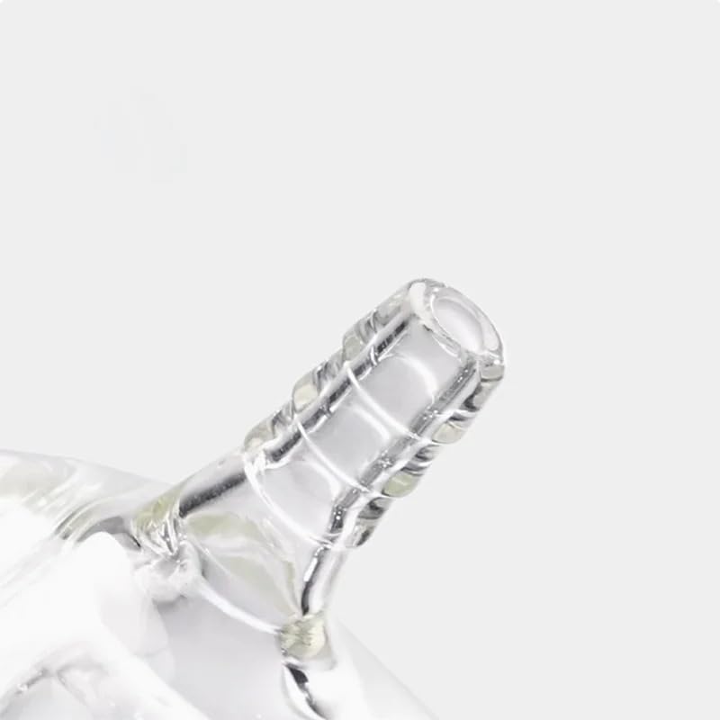 2000mL Three-Hole Jacketed Reaction Bottle - Double Layer Glass Reactor Flask for Laboratory Use