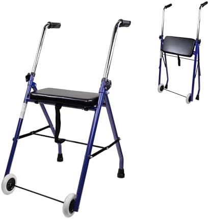 Mobiclinic®, Folding Walker, Adjustable, Resistant, Emerite, Stee...