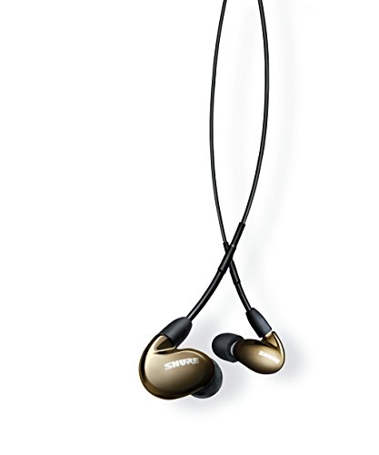 Shure SE846-BNZ+BT1-EFS – Auriculares aislantes de sonido, Bronce
