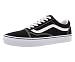 Vans Unisex Old Skool Skate Shoe Black/White 8