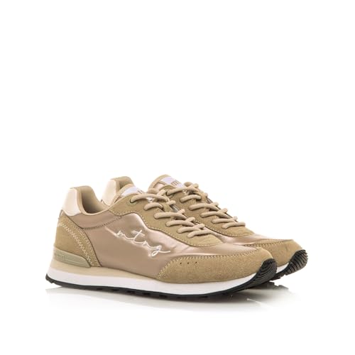 Mtng Para Mujer. 60439 Zapatillas Sport Joggo Dorado (39), Plano, Cordones, Casual - 6