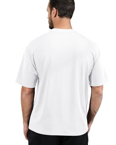 Men's Casual Oversized Tshirts Workout Short Sleeve T-Shirt Dry Fit Lightweight Crewneck Tee Tops3
