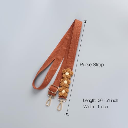 Image of chushui 1 inch Purse Strap,Replacement Crossbody Strap Adjustable Shoulder Strap for Handbag Bag