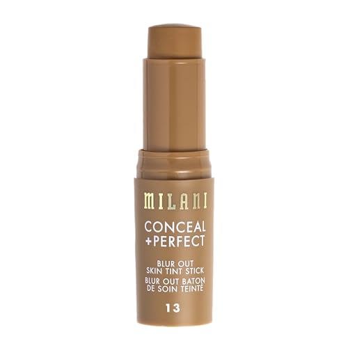 Image of Milani Conceal + Perfect Blur Out Skin Tint Foundation 13-Tan Yellow | Nourishing Light To Medium Coverage Tinted Moisturizer. Creamy, Buildable Coverage. Up To 12Hr Wear. Pore Blurring Soft Matte