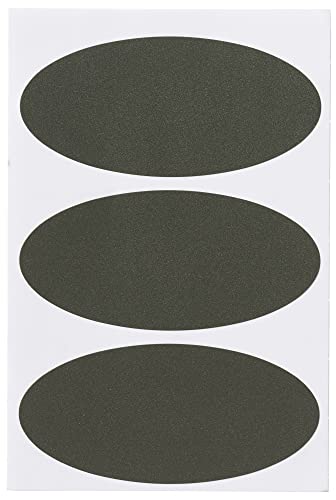 Avery-Chalkboard-Labels-175-x-375-Oval-Labels-Black-Non-Printable-12-Total-73363