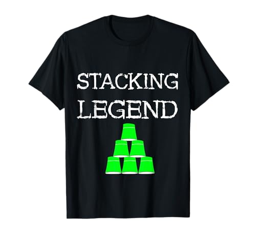Speed Stacking Legend Sport Stacking Legend - Taza apilable Camiseta