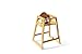 Foundations Hardwood High Chair, Natural