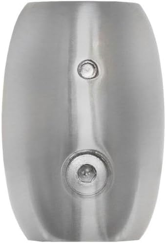 Fanimation Downrod Coupler 1.97 Inches Tall and 1.97 Inches Wide with Chrome Finish