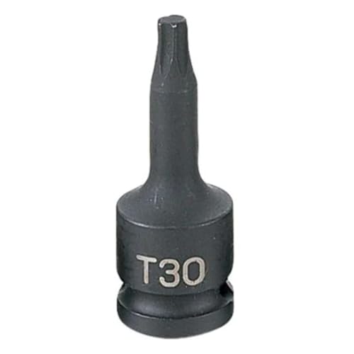 3/8'' Drive x T30 Internal Star Impact Driver SOC T30 3/8D IMP 6PT MALE BLK