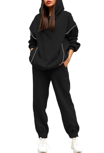 Amazon.com: Fixmatti Sweatshirt and Sweatpants for Women 2 Piece