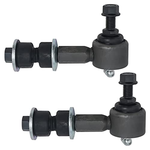 Image of Detroit Axle - Front Lower Control Arms Kit for 1998-2001 Nissan Altima 1999 2000, 2 Lower Control Arms, 2 Sway Bar End Links Replacement