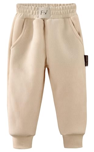 Jogging thermique chaud bébé et enfant avec doublure polaire