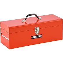 Stanley Proto J9954-NA Proto General Purpose Tool Box Red, 14"L X 6"D X 6-1/2"H