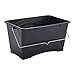 Price comparison product image ProDec 15 Litre (3 gallon) Large Plastic Paint Scuttle Bucket 100% Recycled Plastic With Metal Carry Handle for All Types of Paint and Paste, Suitable For Up To 12" Rollers