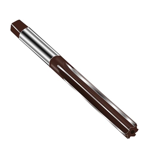 1Pcs Alloy Tool Steel Manual Reamer 3/8 "inch (H8) Straight Groove Metal Reamer, Suitable for Expanding Holes, Removing Burrs, and Improving Hole Accuracy
