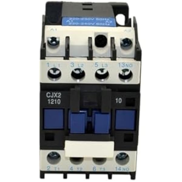 Stycznik AC 12A CJX2-1210 3-biegunowy stycznik elektryczny AC 3P+NO dla jednostki AC do przemysłowego 380V (380V)