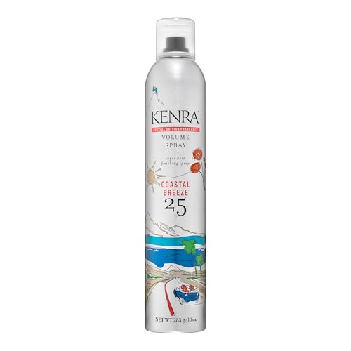 Image of Kenra Professional Volume Spray 25 | Super Hold Finishing & Styling Hairspray | Flake-free & Fast-drying | Wind & Humidity Resistance | All Hair Types