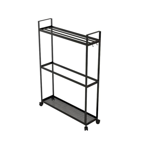 Support rangement à fente mobile pour sécher les serviettes sans encombrer le sol