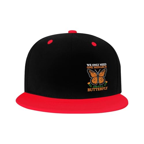 We Only Need One Monarch Butterfly Kids Trucker Baseball Cap Golf Sun Toddler Hat for Boys & Girls2