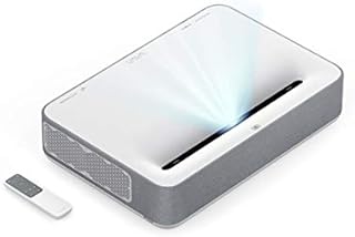 4K Ultra Short Throw Laser TV Home Theatre Projector, 2500 ANSI Lumens,HDR10, Built-in Harman Kardon Soundbar, Ultra HD Smart Laser Projector for Movies&Video&Gaming, Easy Installation