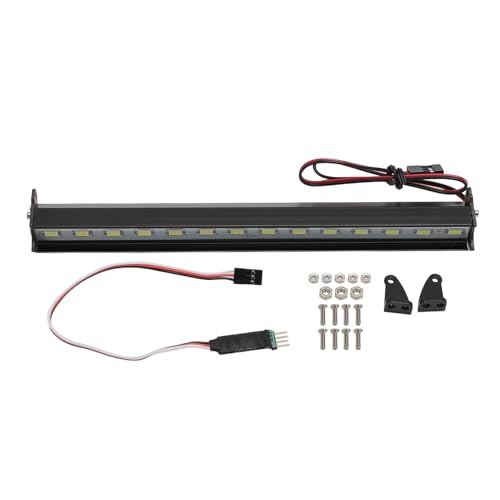 Evita choques en la oscuridad con la lámpara de techo LED para coche RC de alta potencia