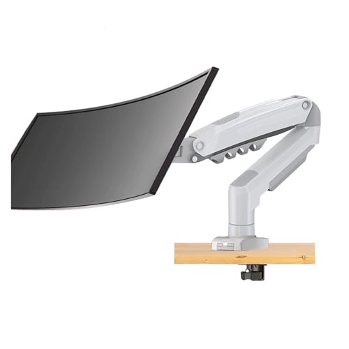 Bras de montage mural de moniteur réglable 17-30 pouces œillet clip 2-9 kg