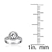925 Sterling Silver 1 13ct CZ Bridal Engagement Ring Set Size 4 Trendy Fashion Rings for Everyday Wear Elegant Enhancements Sleek and Graceful Accessories Stylish Essentials